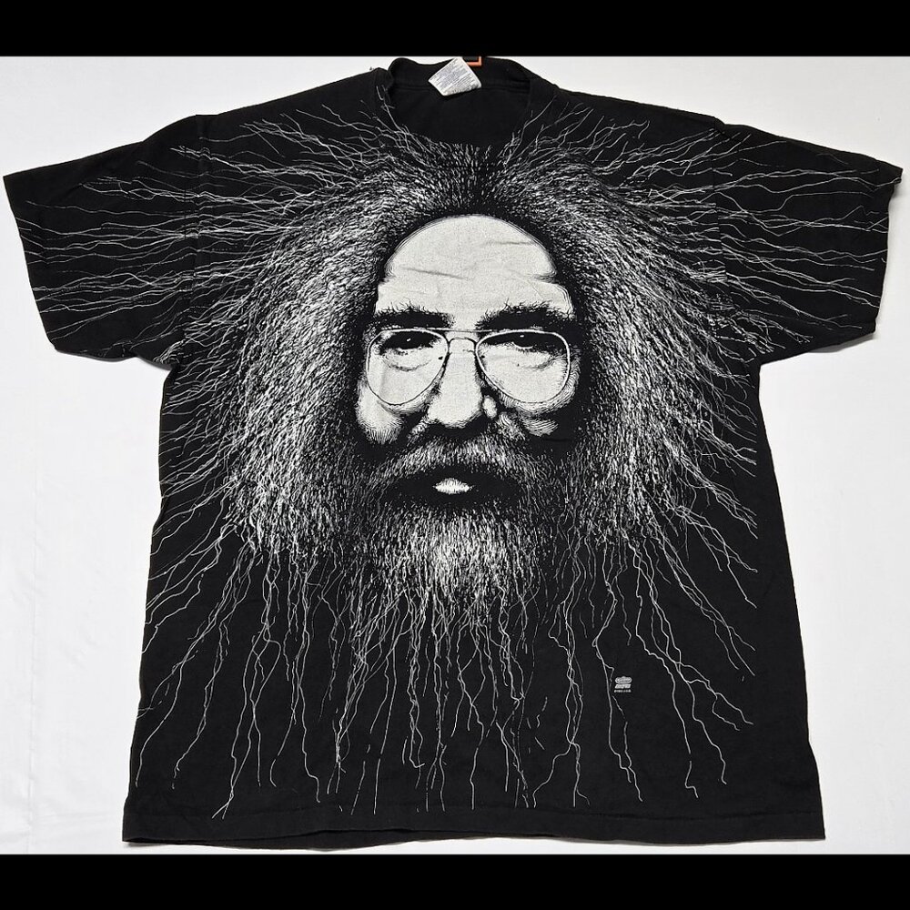 Vintage Jerry Garcia 1993 Portrait Tee Grateful Dead XL
